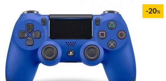 Comando PS4 Dualshock Wave Azul v2
