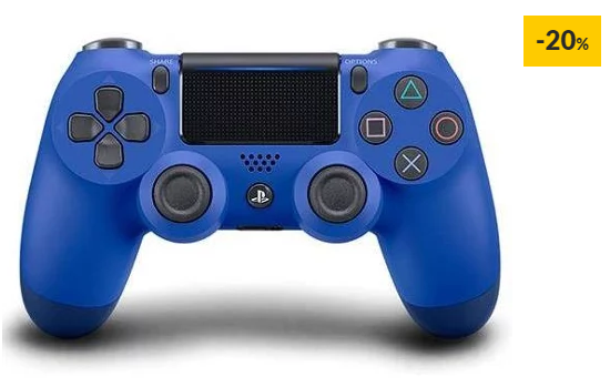 Comando PS4 Dualshock Wave Azul v2