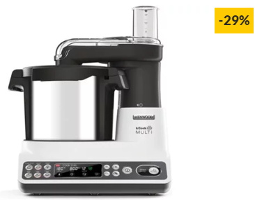 Robô de Cozinha KENWOOD KCook Multi CCL401WH (4.5 L – 1500 W – 6 acessórios)