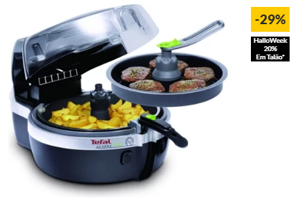 Fritadeira TEFAL Actifry YV960120 (Baixo teor de gordura – 1.5 Kg)