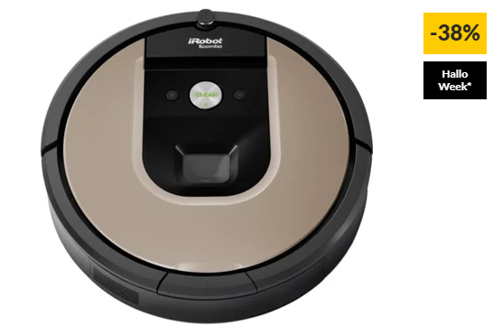 Aspirador Robô IROBOT Roomba 966 (Autonomia: 75 min)