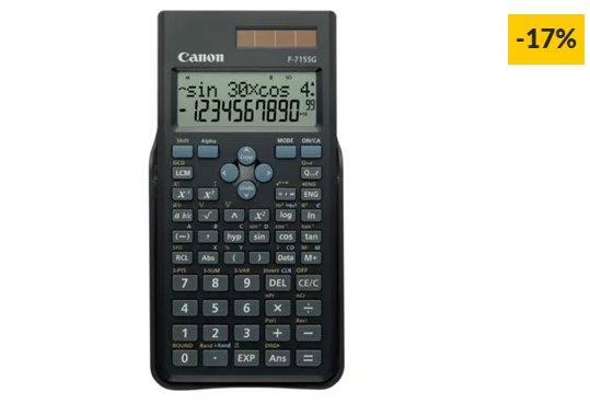 CALCULADORA CIENTÍFICA CANON F-715SG PRETO