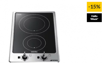 Placa de Indução SMEG PGF32I-1 (Elétrica – 31 cm – Inox)