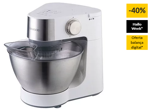 Robô de Cozinha KENWOOD Kenwood Proplus Km282 (4.3 L – 900 W – 7 acessórios)