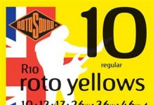 Jogo de Cordas Rotosound Guitarra Elétrica