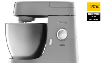 Robô de Cozinha KENWOOD KVL4110S Chef XL (6,7 L – 1200 W – 3 acessórios)