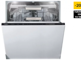 Máquina de Lavar Loiça Encastre WHIRLPOOL WCollection WIF4O43DLGTE (14 Conjuntos – 60 cm – Preto)