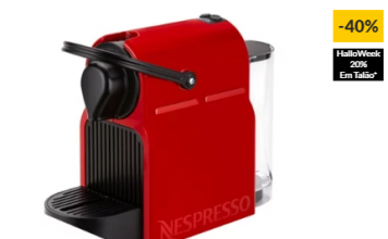 Máquina de Café NESPRESSO Krups Inissia XN1005P04 (19 bar – Vermelho)