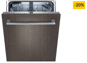 Máquina de Lavar Loiça Encastre SIEMENS iSensoric SN636X02IE (13 Conjuntos – 60 cm – Inox)