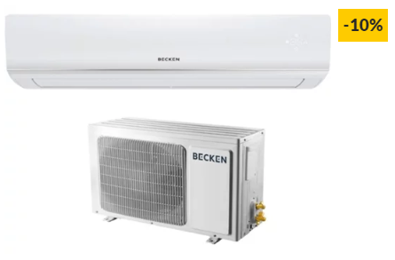 Ar Condicionado BECKEN Bac2326 (32 m² – 18000 BTU – Branco)