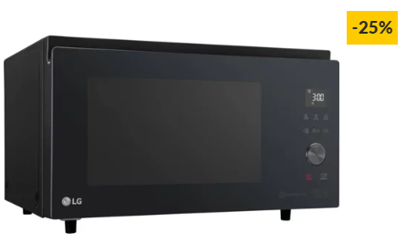 Micro-ondas LG NeoChef MJ3965BPS (39 L – Com Forno e Grill – Preto)
