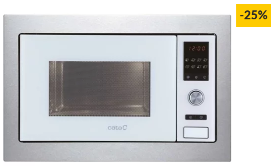 Micro-ondas Encastre CATA MC 28 D WH (28 L – Com Grill – Branco)