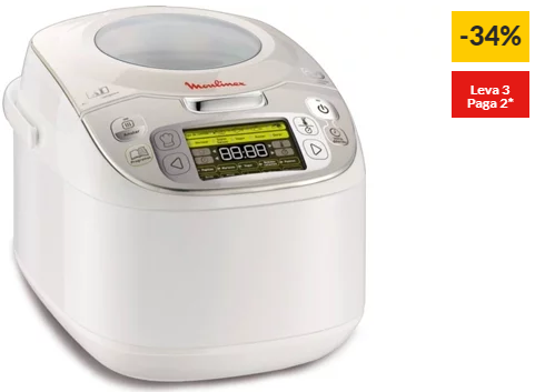 Máquina de Cozinha Multicooker MOULINEX Multi Maxichef MK812121 (5 L – 750 W)