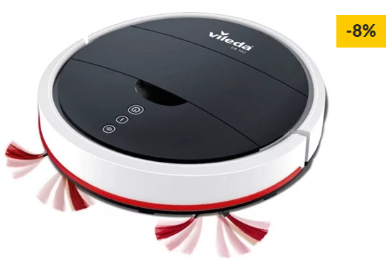 Aspirador Robot VILEDA VR 102 (Autonomia: 90 min)