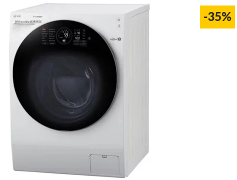 Máquina de Lavar Roupa LG TwinWash FH4G1BCS2 (12 kg – 1400 rpm – Branco)