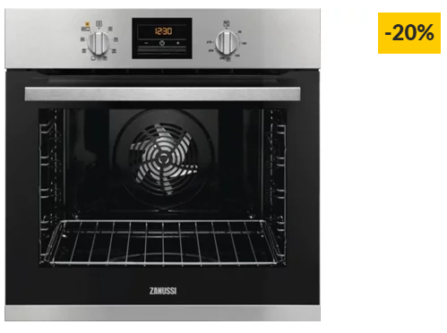 Forno ZANUSSI ZOB25801XU (74 L – 59.4 cm – Hidrolítico – Inox)