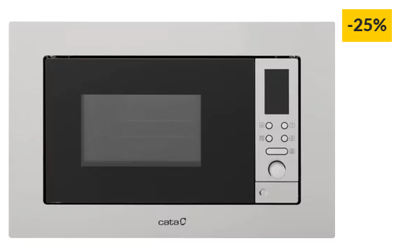Micro-ondas Encastre CATA MC 20 D (20 L – Com Grill – Inox)
