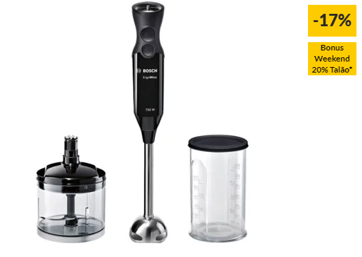 Varinha BOSCH MSM67120B (750 W – 12 velocidades)